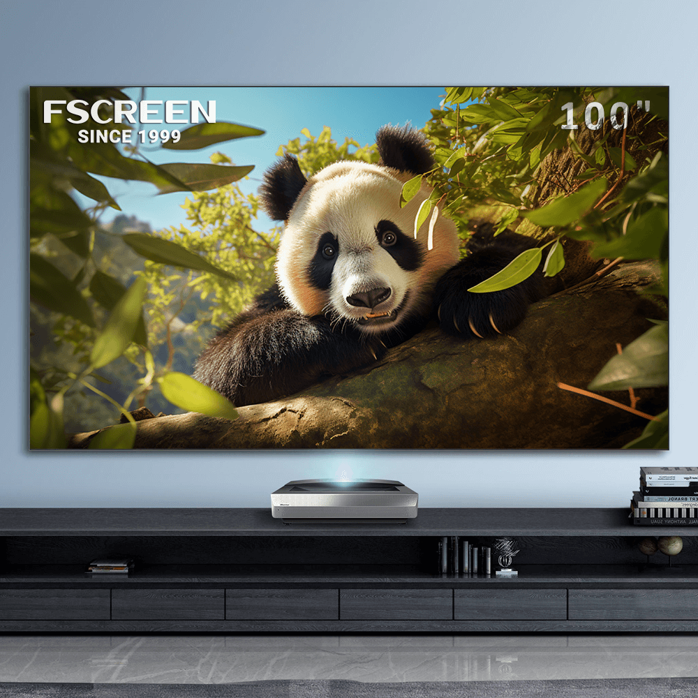 FSCREEN Schermo di proiezione con cornice pieghevole Fresnel Aura serie Aura -100 pollici